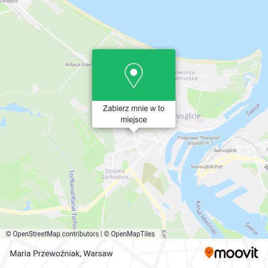 Mapa Maria Przewoźniak