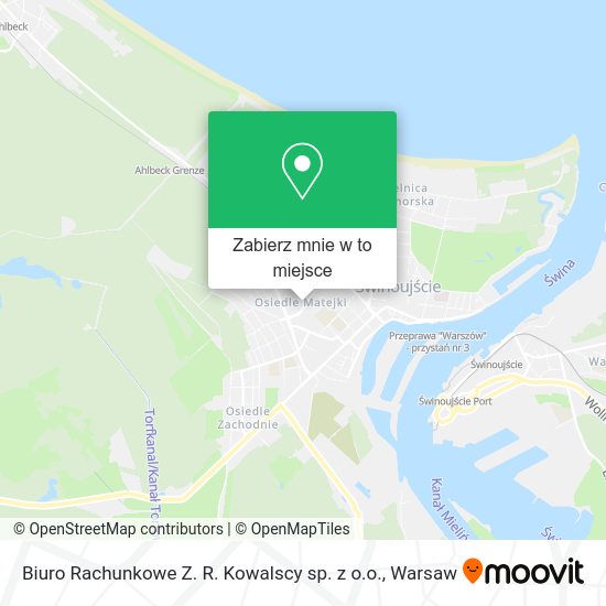 Mapa Biuro Rachunkowe Z. R. Kowalscy sp. z o.o.