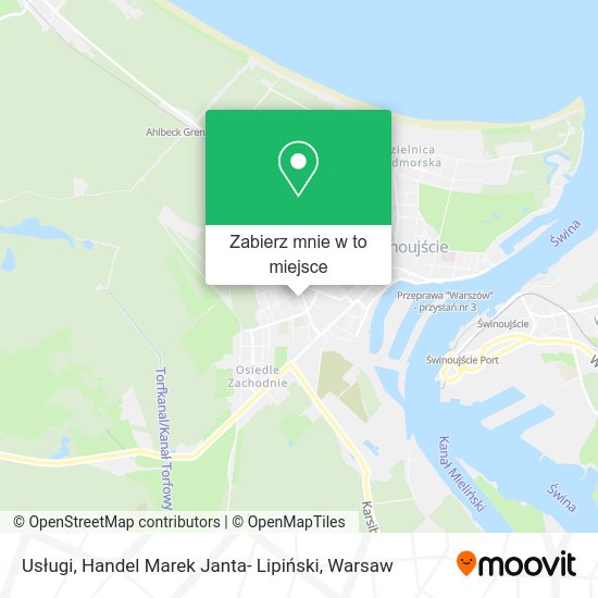 Mapa Usługi, Handel Marek Janta- Lipiński