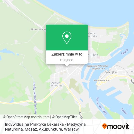 Mapa Indywidualna Praktyka Lekarska - Medycyna Naturalna, Masaż, Akupunktura