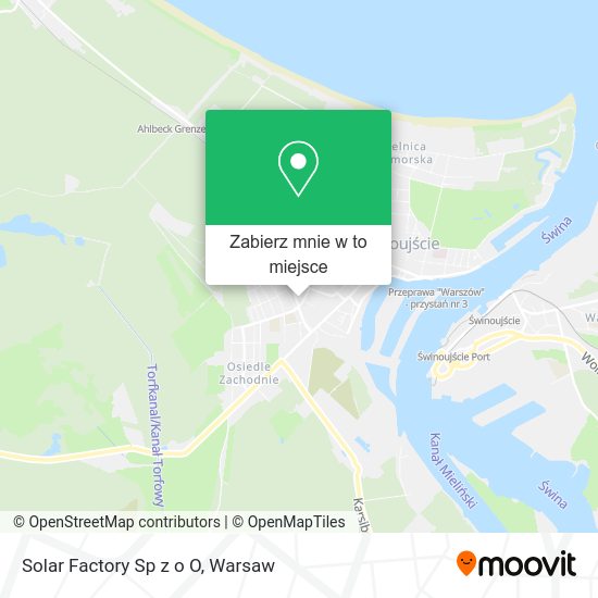 Mapa Solar Factory Sp z o O