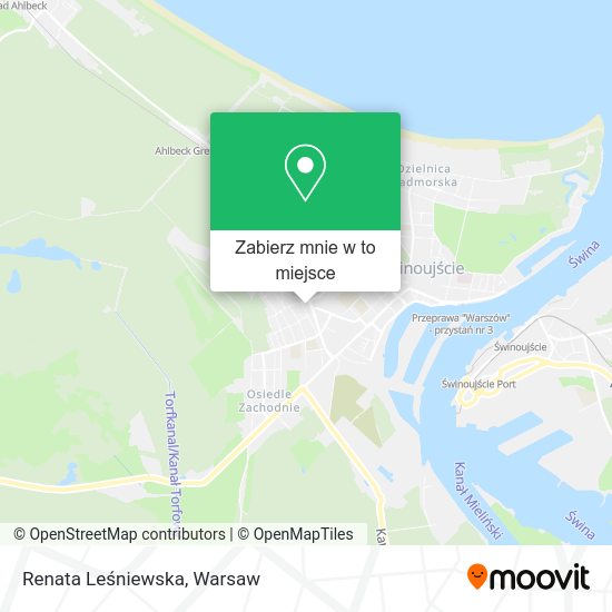 Mapa Renata Leśniewska