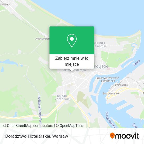 Mapa Doradztwo Hotelarskie