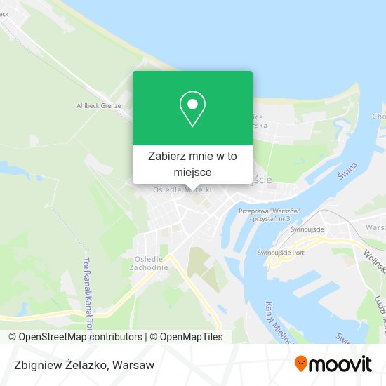 Mapa Zbigniew Żelazko