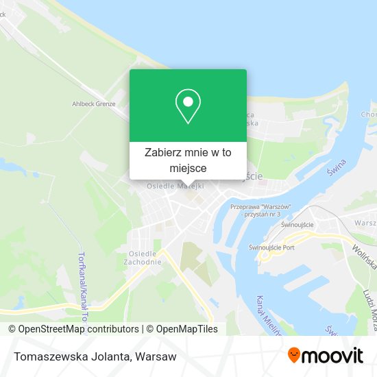 Mapa Tomaszewska Jolanta