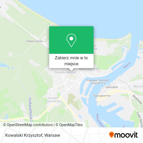 Mapa Kowalski Krzysztof