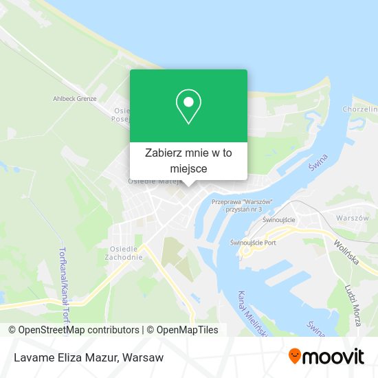 Mapa Lavame Eliza Mazur