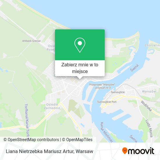 Mapa Liana Nietrzebka Mariusz Artur