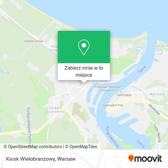 Mapa Kiosk Wielobranzowy