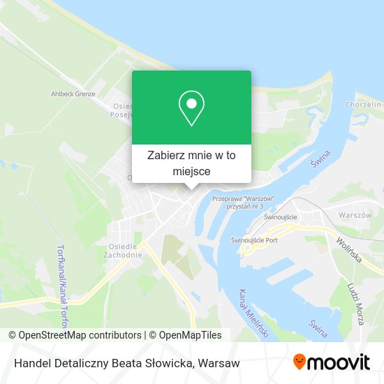 Mapa Handel Detaliczny Beata Słowicka