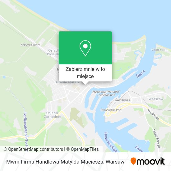 Mapa Mwm Firma Handlowa Matylda Maciesza