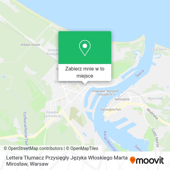 Mapa Lettera Tłumacz Przysięgły Języka Włoskiego Marta Mirosław