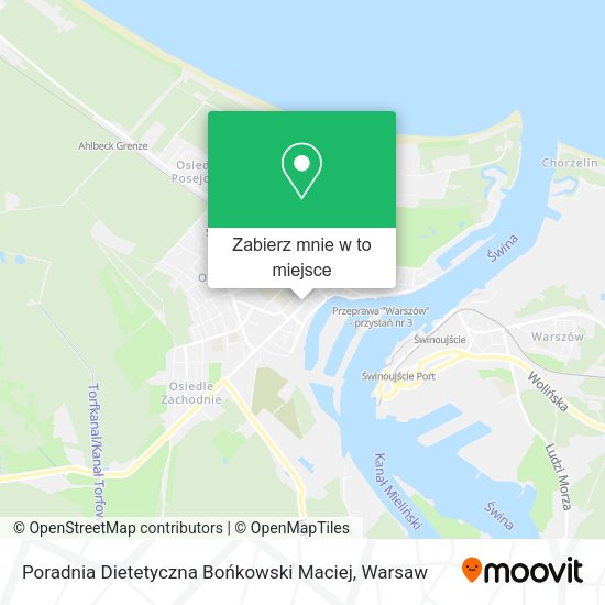 Mapa Poradnia Dietetyczna Bońkowski Maciej