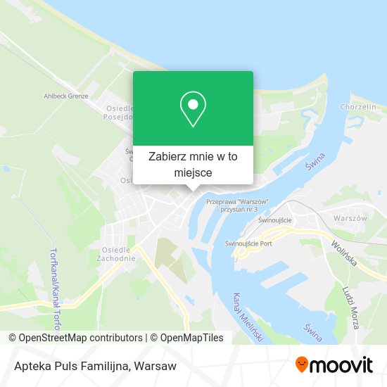 Mapa Apteka Puls Familijna