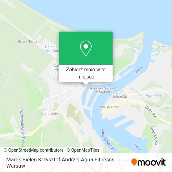 Mapa Marek Bielen Krzysztof Andrzej Aqua Fitnesss