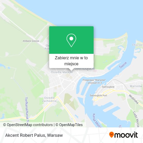 Mapa Akcent Robert Palus