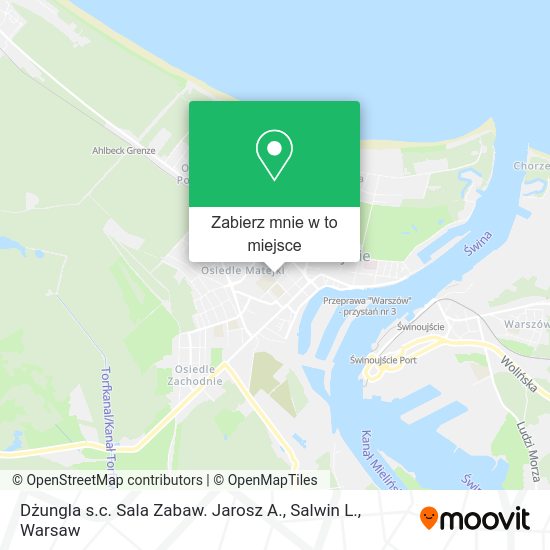 Mapa Dżungla s.c. Sala Zabaw. Jarosz A., Salwin L.