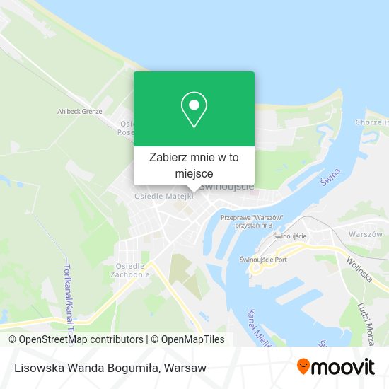 Mapa Lisowska Wanda Bogumiła