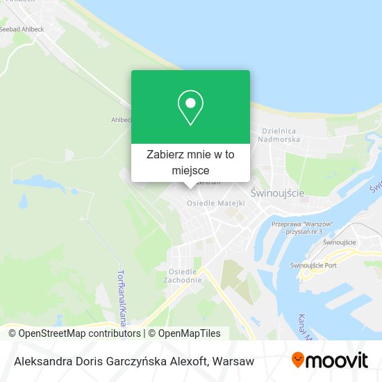 Mapa Aleksandra Doris Garczyńska Alexoft