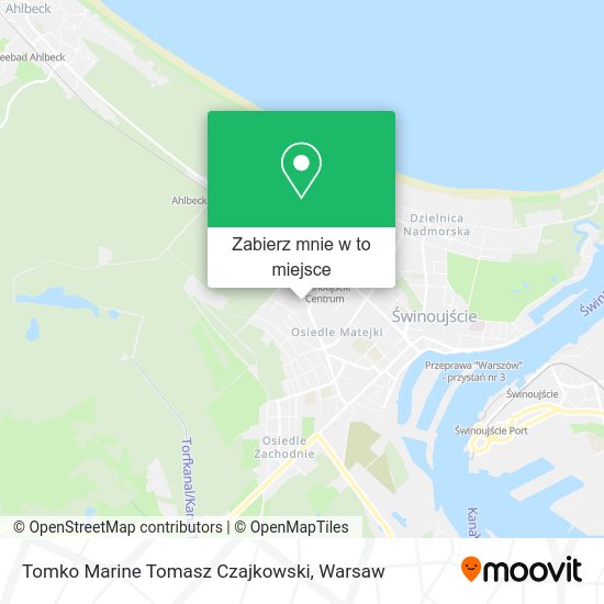 Mapa Tomko Marine Tomasz Czajkowski