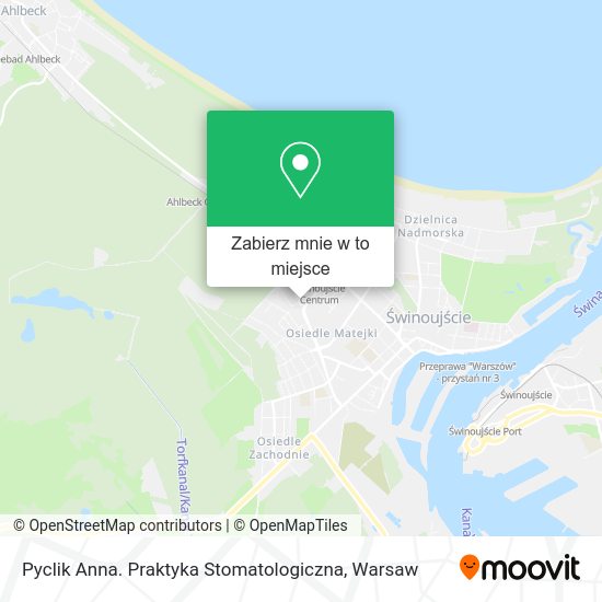 Mapa Pyclik Anna. Praktyka Stomatologiczna