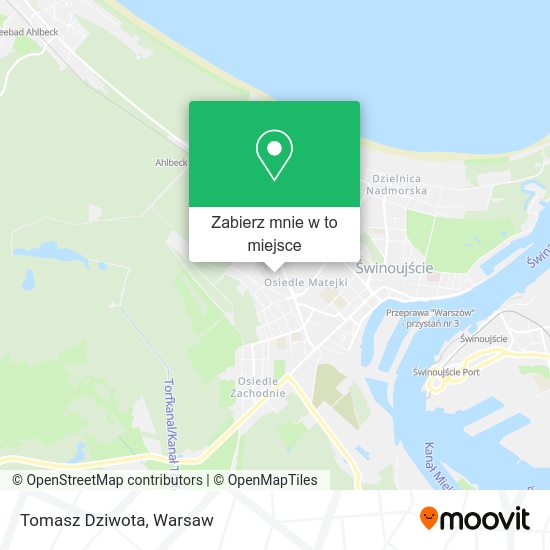 Mapa Tomasz Dziwota