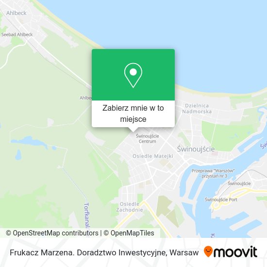 Mapa Frukacz Marzena. Doradztwo Inwestycyjne