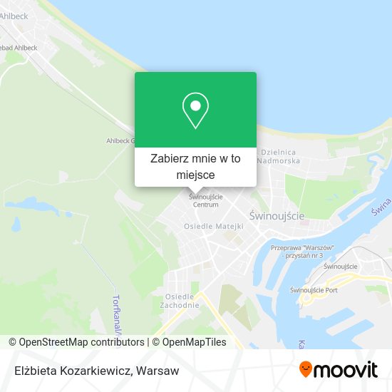 Mapa Elżbieta Kozarkiewicz