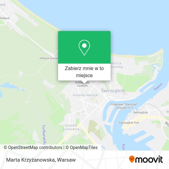 Mapa Marta Krzyżanowska