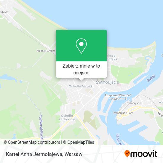 Mapa Kartel Anna Jermołajewa