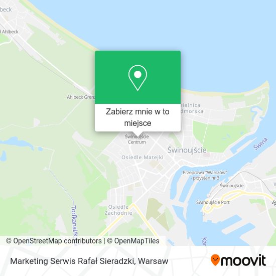 Mapa Marketing Serwis Rafał Sieradzki