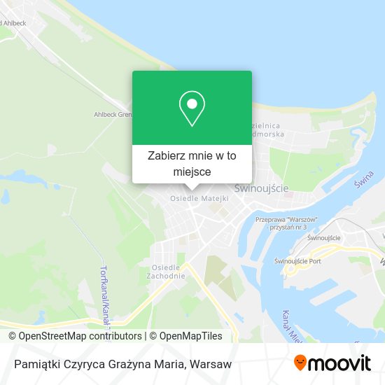 Mapa Pamiątki Czyryca Grażyna Maria