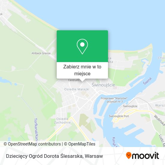 Mapa Dziecięcy Ogród Dorota Ślesarska