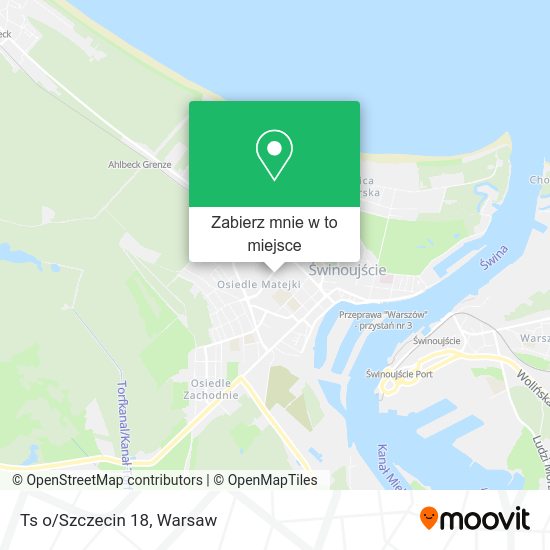 Mapa Ts o/Szczecin 18