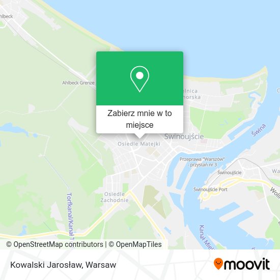 Mapa Kowalski Jarosław