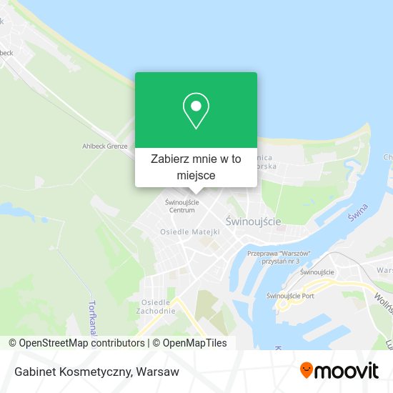 Mapa Gabinet Kosmetyczny