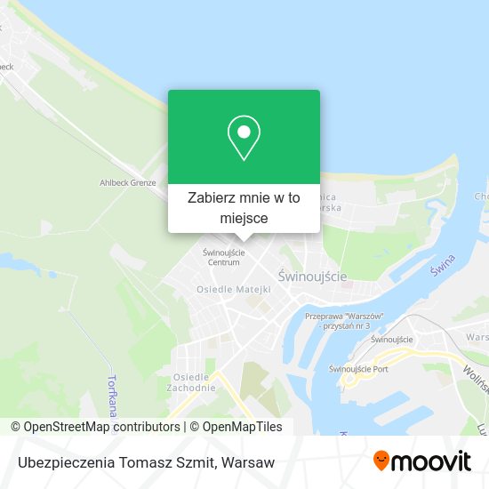 Mapa Ubezpieczenia Tomasz Szmit