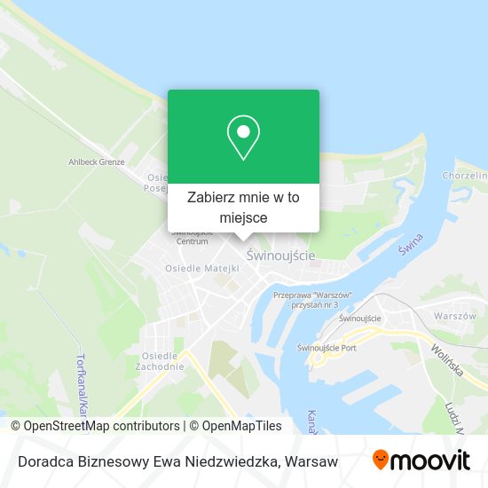 Mapa Doradca Biznesowy Ewa Niedzwiedzka