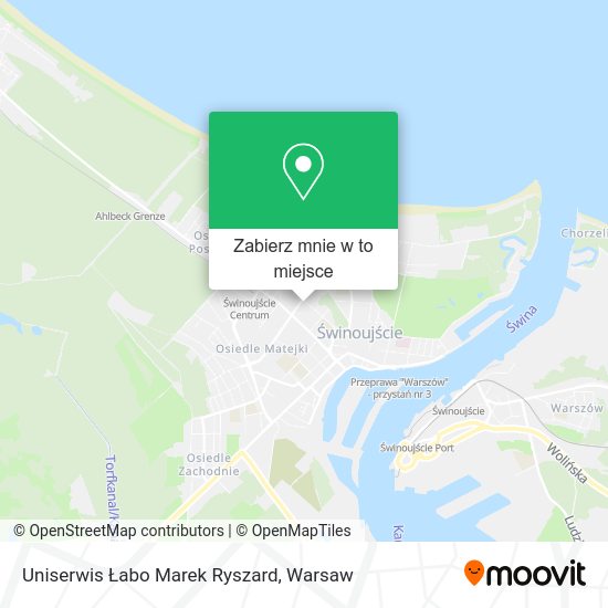 Mapa Uniserwis Łabo Marek Ryszard