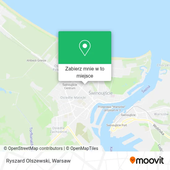 Mapa Ryszard Olszewski