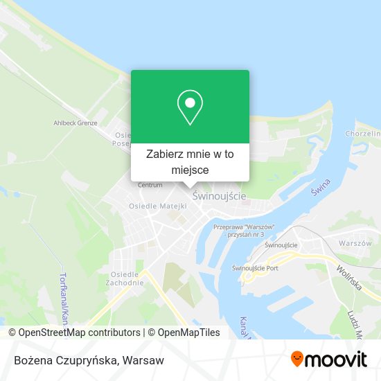 Mapa Bożena Czupryńska