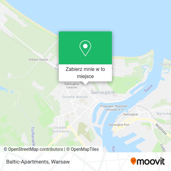 Mapa Baltic-Apartments