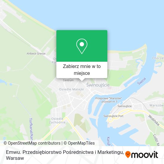 Mapa Emwu. Przedsiębiorstwo Pośrednictwa i Marketingu