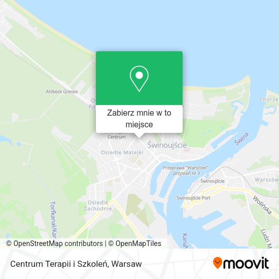 Mapa Centrum Terapii i Szkoleń