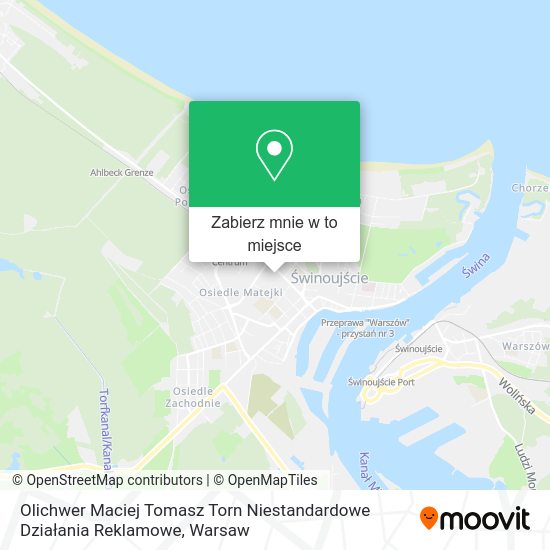 Mapa Olichwer Maciej Tomasz Torn Niestandardowe Działania Reklamowe