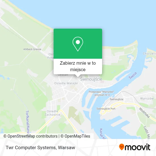 Mapa Twr Computer Systems