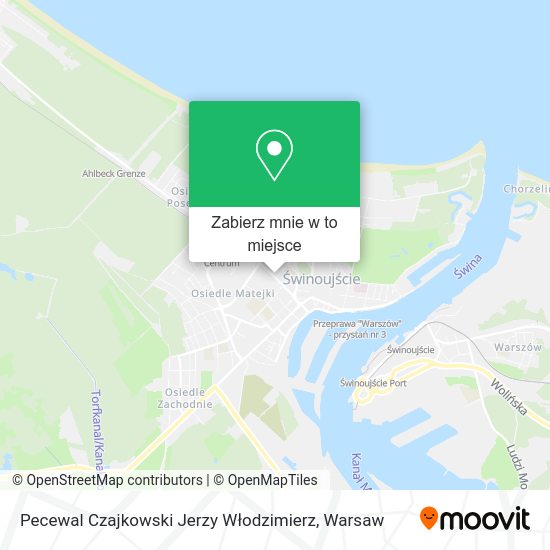 Mapa Pecewal Czajkowski Jerzy Włodzimierz