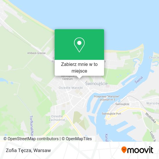 Mapa Zofia Tęcza