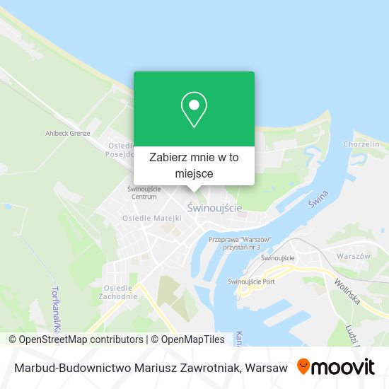 Mapa Marbud-Budownictwo Mariusz Zawrotniak