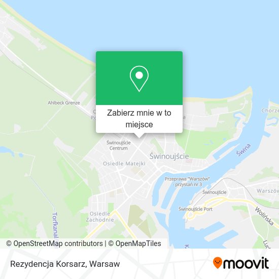 Mapa Rezydencja Korsarz